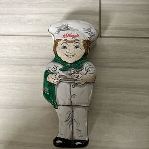 2 1999 vintage Kellogg’s tin cans